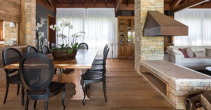 Como decorar uma sala rústica: móveis rústicos de design country