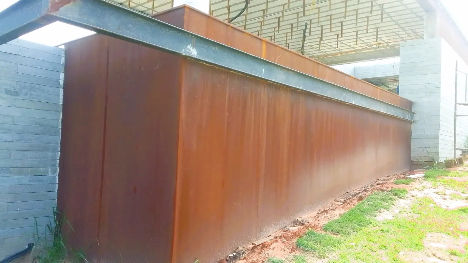 Qual o preço da chapa de aço Corten por m²?