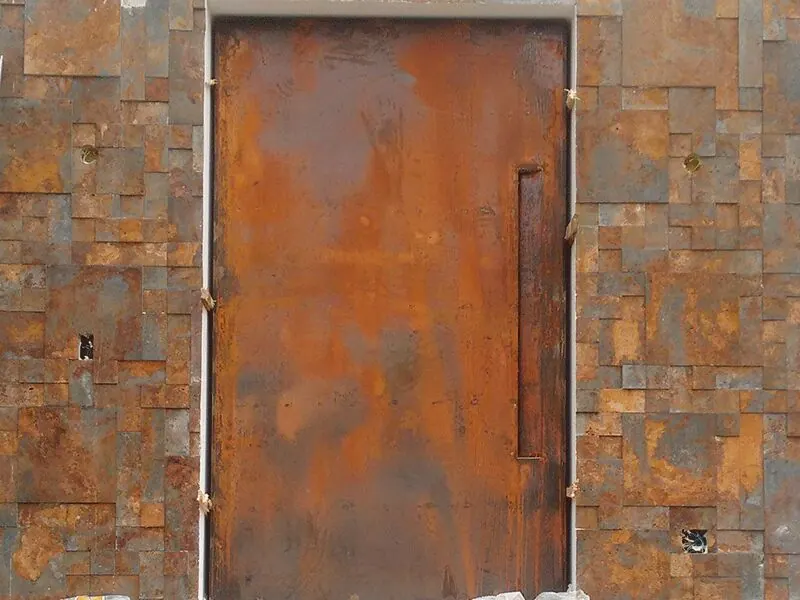 Porta em aço Corten: veja todas as vantagens