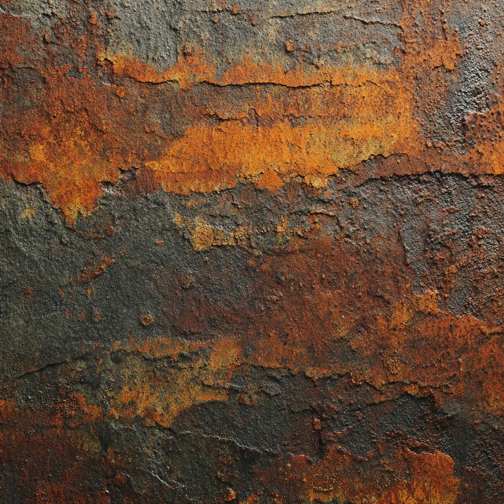 Como é a textura do aço corten?