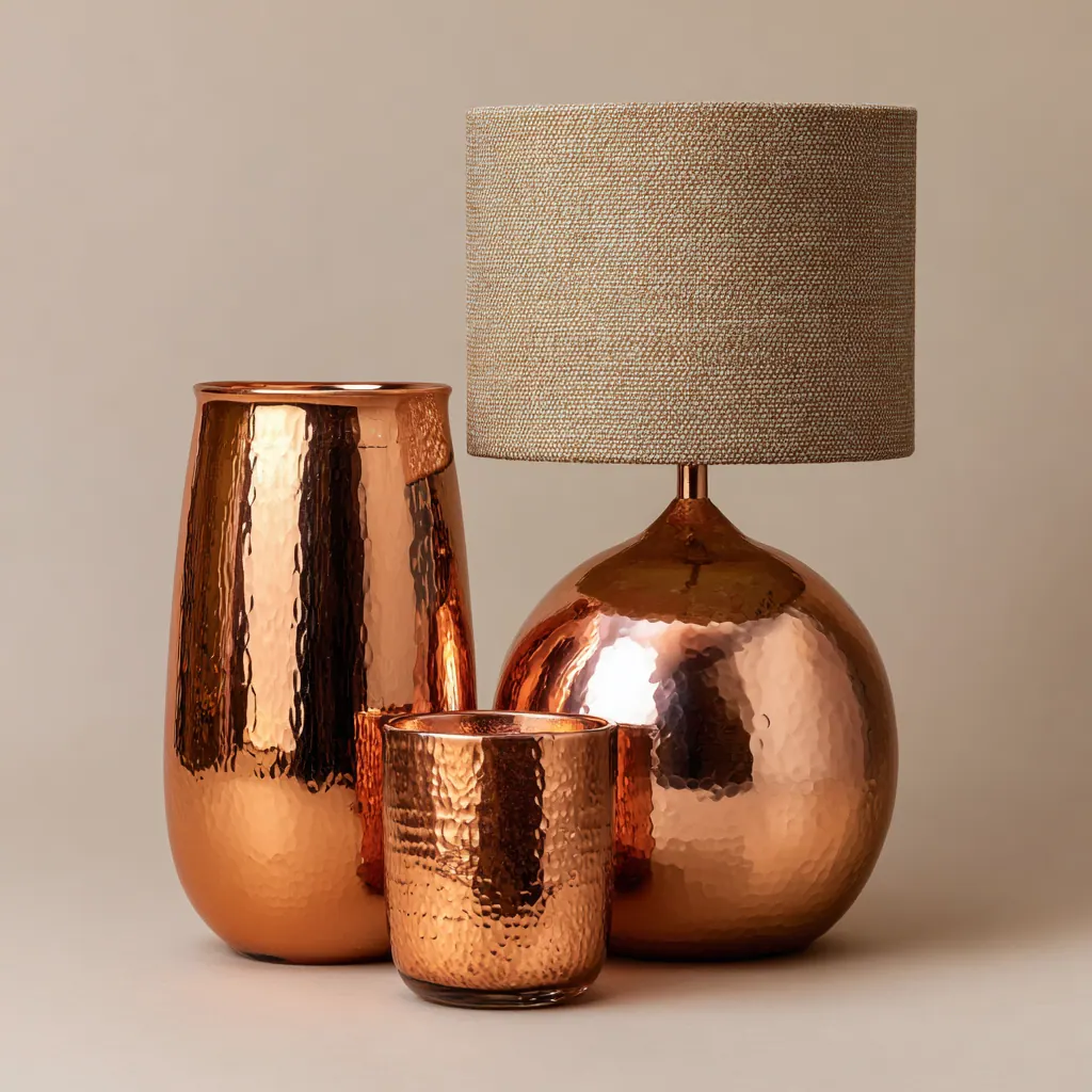 10 objetos de decoração em cobre que vão encantá-lo