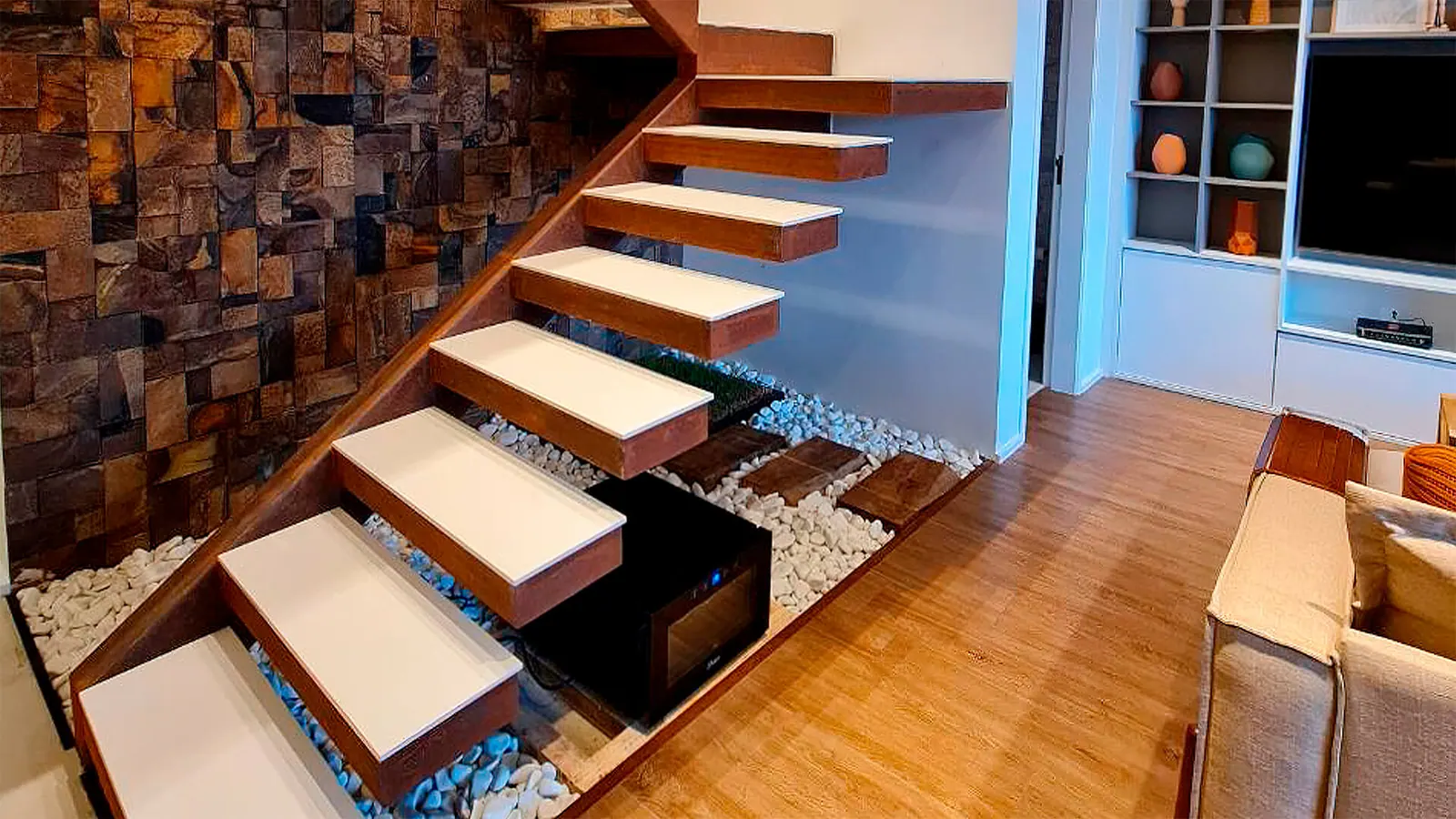 Escadas em aço