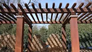 Pergolado de cobre