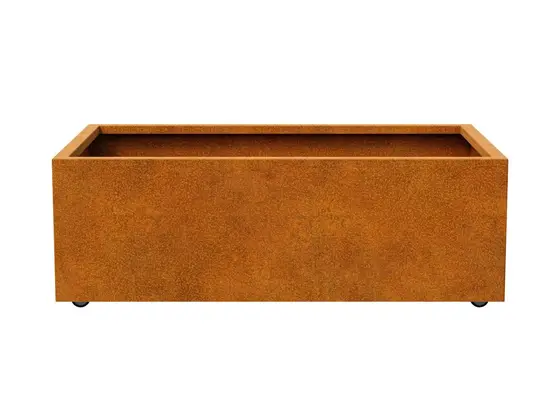 Vaso Floreira em Aço Corten Rustic 3