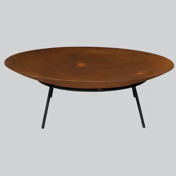 Tacho de Aço Corten Lareira Externa