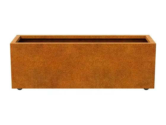 Vaso Floreira em Aço Corten Rustic 1