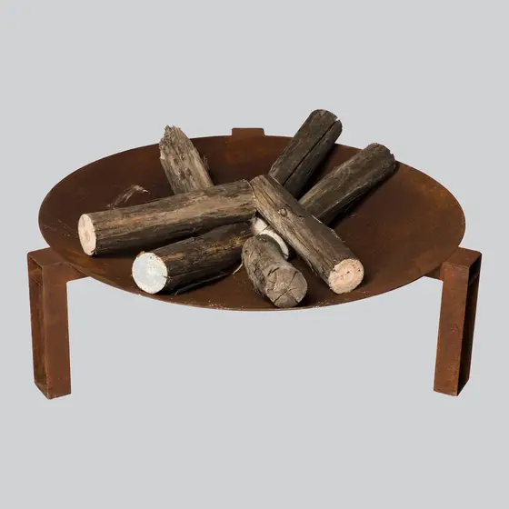 Tacho de Aço Corten Lareira Externa