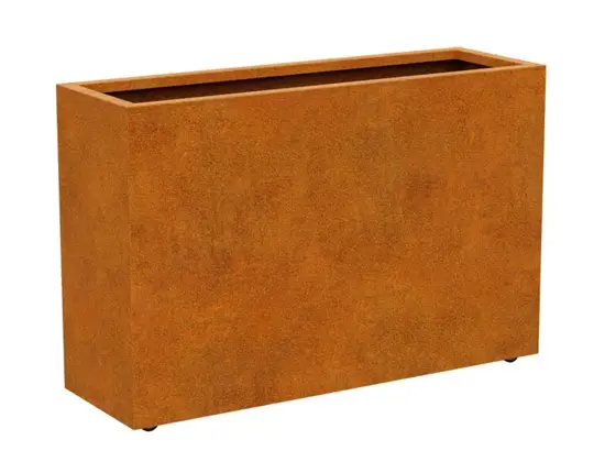 Vaso Floreira em Aço Corten Rustic 2