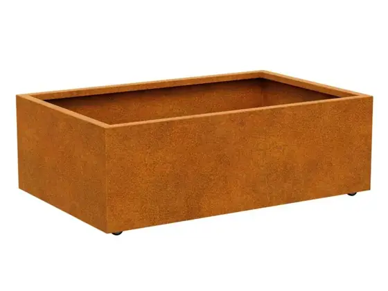 Vaso Floreira em Aço Corten Rustic 3
