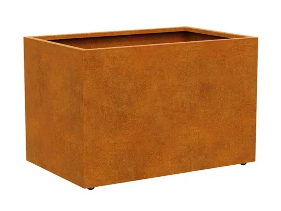 Vaso Floreira em Aço Corten Rustic 4